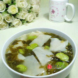 雪菜蚕豆片儿汤的做法[图]