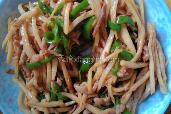 茭白肉丝