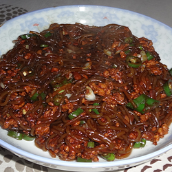 粉条炒肉末的做法[图]