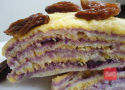 多层彩色发糕的做法图解9