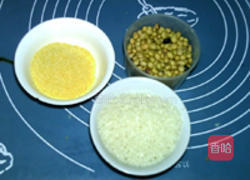 大米小米豆浆的做法图解1