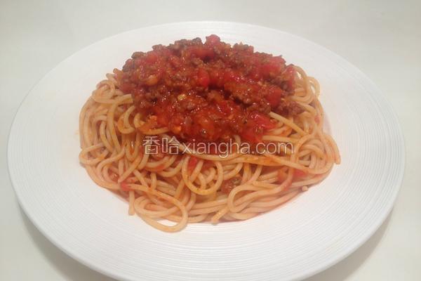 肉酱意面