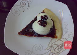 蔓越莓雪糕披萨的做法图解11