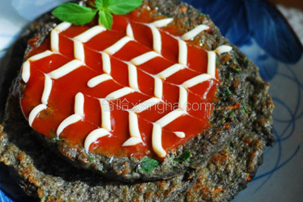 黑豆渣蔬菜饼