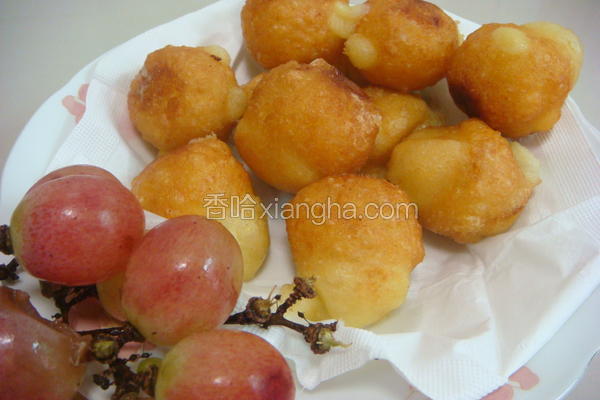 小炸土豆香蕉球