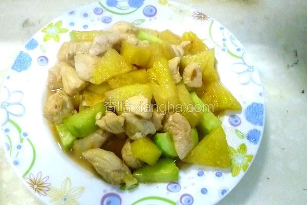 菠萝青瓜炒鸡丁