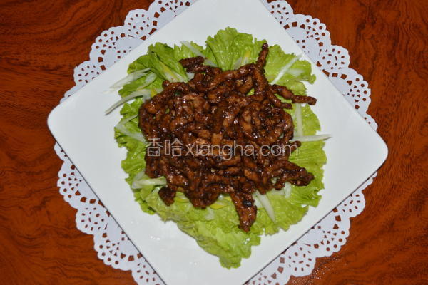 京酱肉丝