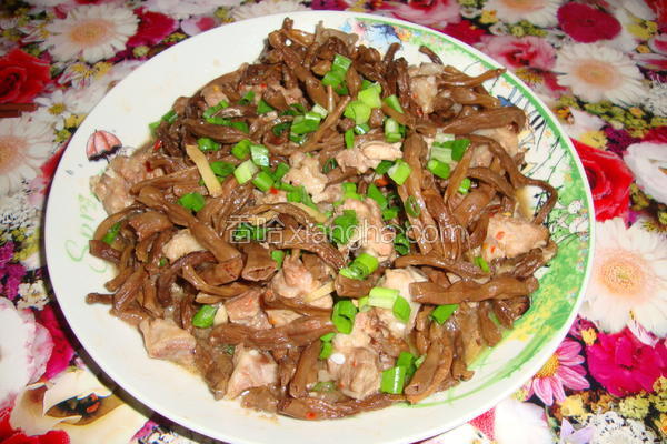 豆角干蒸排骨