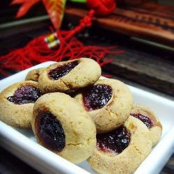 蓝莓酱饼干的做法[图]
