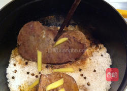 盐焗猪肝的做法图解6