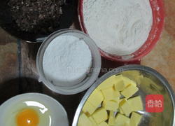 巧克力饼干的做法图解1