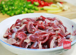 脆辣鸡胗的做法图解3