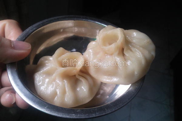 胡萝卜玉米蒸饺