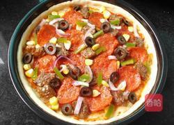 牛肉香肠披萨的做法图解14