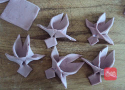 紫薯兰花饼的做法图解10