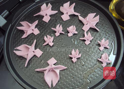 紫薯兰花饼的做法图解11