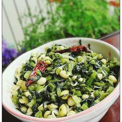 黄豆芽炒雪菜的做法[图]
