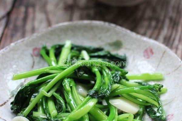 清炒菜心