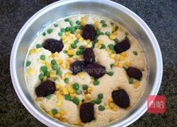 阿胶蜜枣玉米发糕的做法图解7