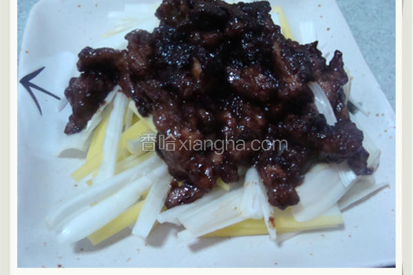 京酱肉丝