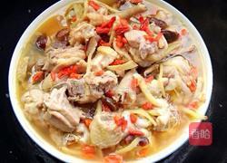 冬菇蒸滑鸡的做法图解4