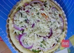 培根披萨的做法图解6