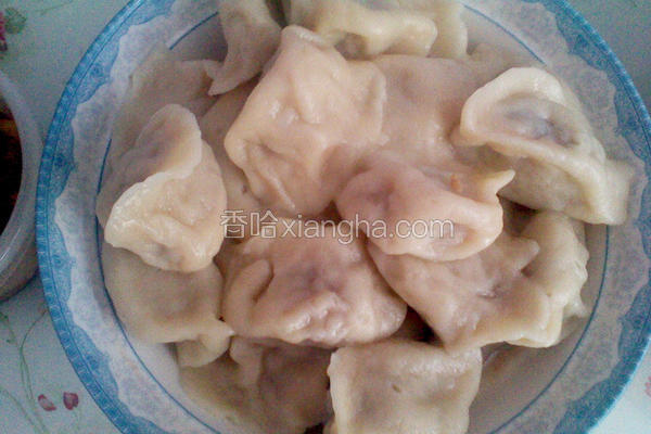 猪肉冬瓜香菇饺子