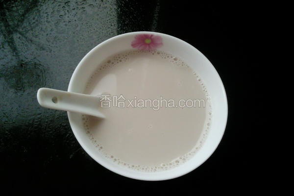 花生核桃豆浆