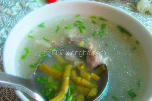 酸豆角汤