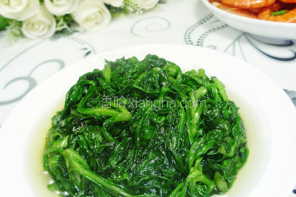 清炒蒿菜