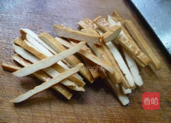 咸菜香干炒海带的做法图解3