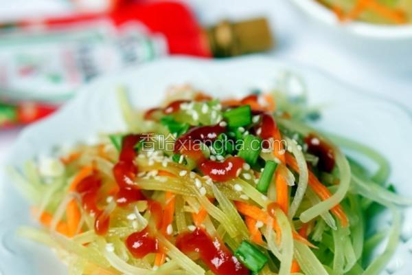 凉拌莴苣丝