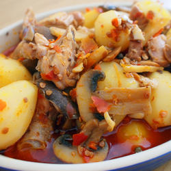 土豆蘑菇鸡的做法[图]