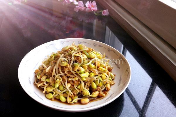 清炒黄豆芽
