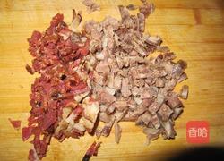 香煎腊味萝卜糕的做法图解7