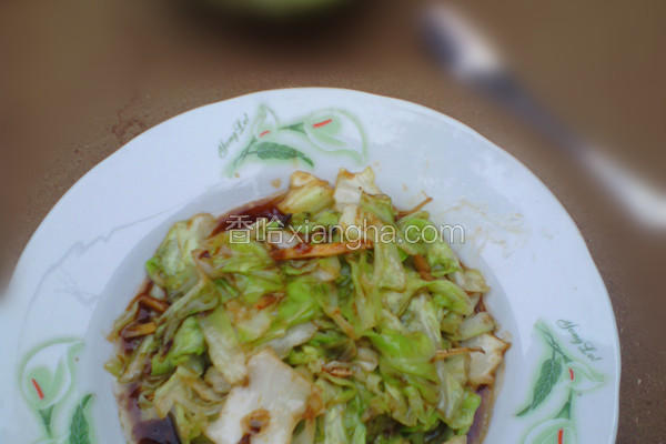 蚝油手撕包菜