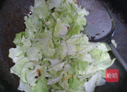 蚝油手撕包菜的做法图解4
