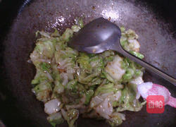 蚝油手撕包菜的做法图解6