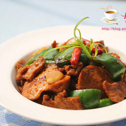 素鸡青椒肉片的做法[图]