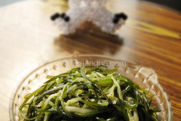 黄瓜拌海带丝