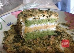 海苔肉松蔬菜蛋糕的做法图解16