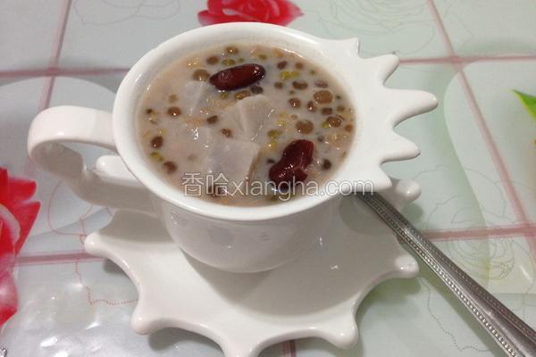 红绿豆芋头甜品