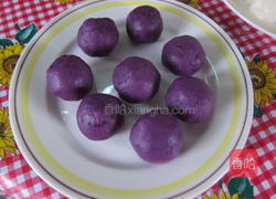紫薯冰皮月饼的做法图解12