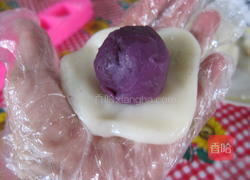 紫薯冰皮月饼的做法图解14