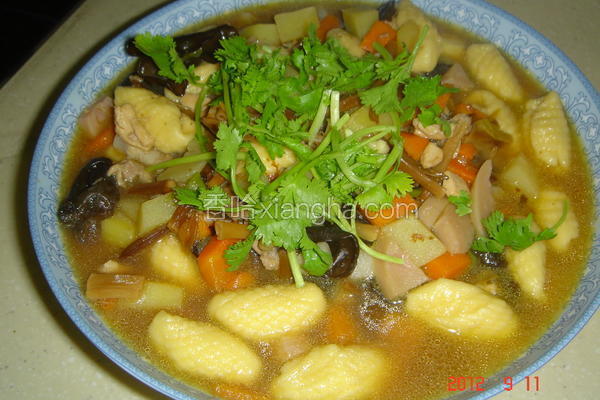 烩麻食