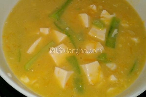 蛋黄豆腐羹