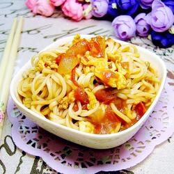 干拌番茄鸡蛋面的做法[图]