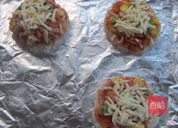 米饭披萨的做法图解8