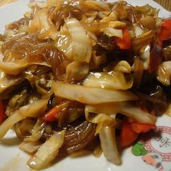 家常泡菜炒粉条的做法[图]