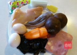 八宝鸡肉卷的做法图解1